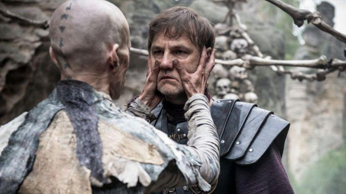 Mackenzie Crook  (izquierda) y David Morrissey, en la serie Britannia, que la plataforma HBO estrena en enero.-AAQ ASTANISLAV HONZIK