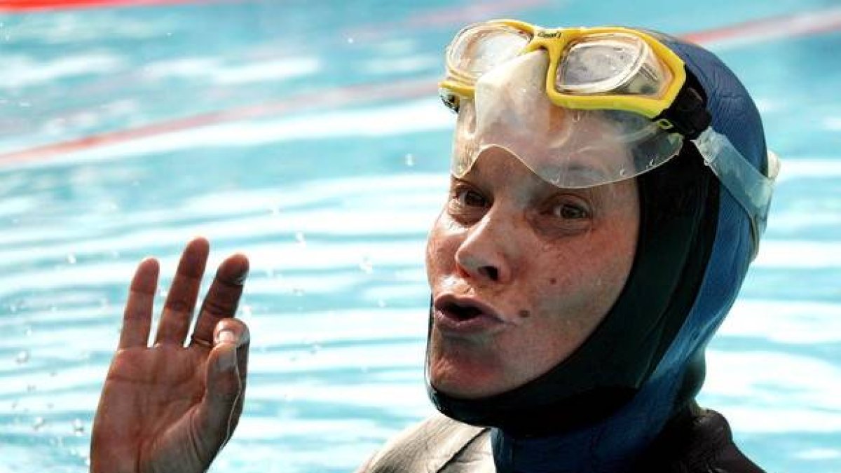 La buceadora rusa Natalia Molchanova, en una imagen de archivo.-Foto: EFE / FABRICE COFFRINI