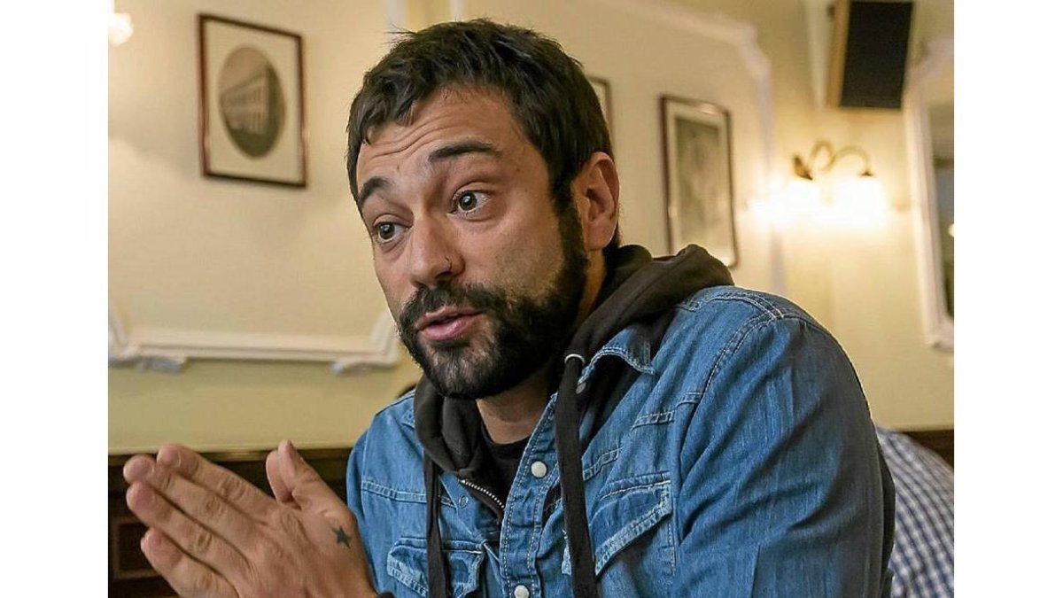 Daniel García de Blanco, secretario general de Podemos en Valladolid-M. Á. SANTOS