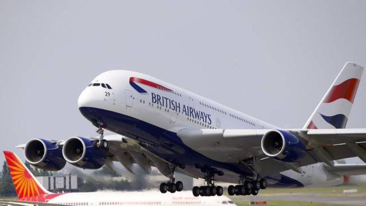 Un Airbus A380 de British Airways, en Le Bourget (París).-Foto:  Francois Mori / AP