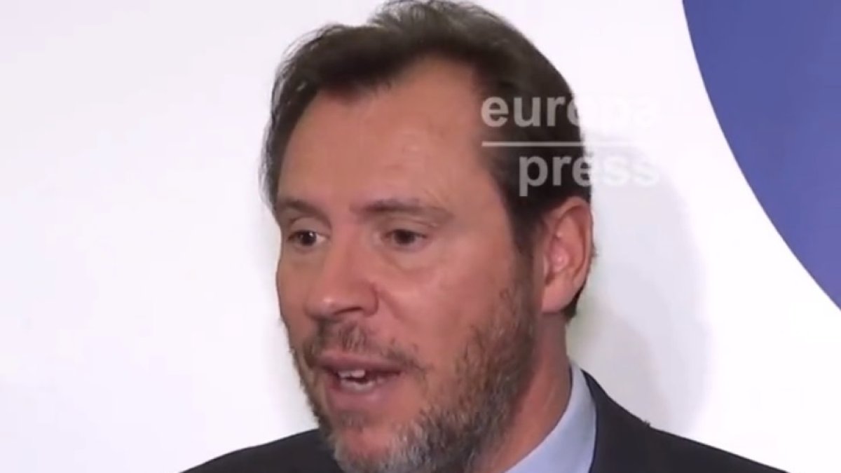 El ministro de Transportes, Óscar Puente.- EUROPA PRESS