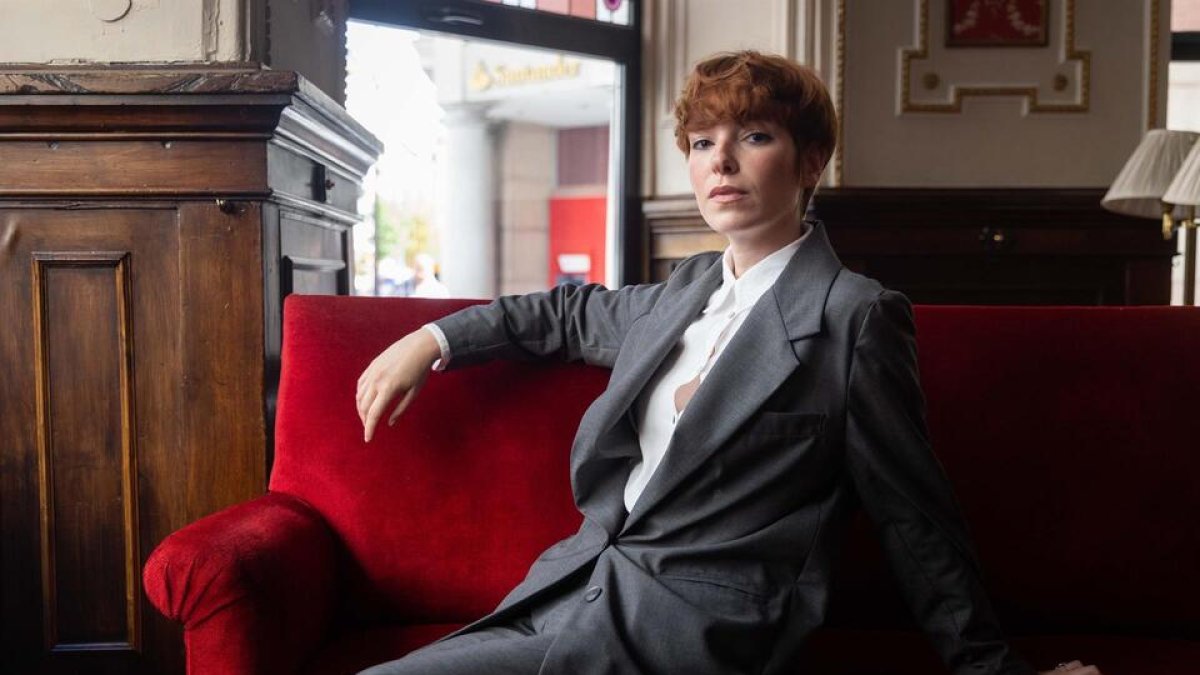 Virginia Feito en la Feria del Libro de Valladolid. / E. P. / J. C. CASTILLO