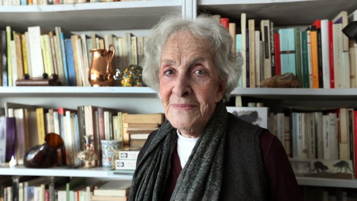 La poeta Ida Vitale ha ganado el Premio Cervantes 2018 segun el fallo del jurado hecho publico por el ministro de Cultura y Deporte.-EFE ARCHIVO / RAUL MARTINEZ