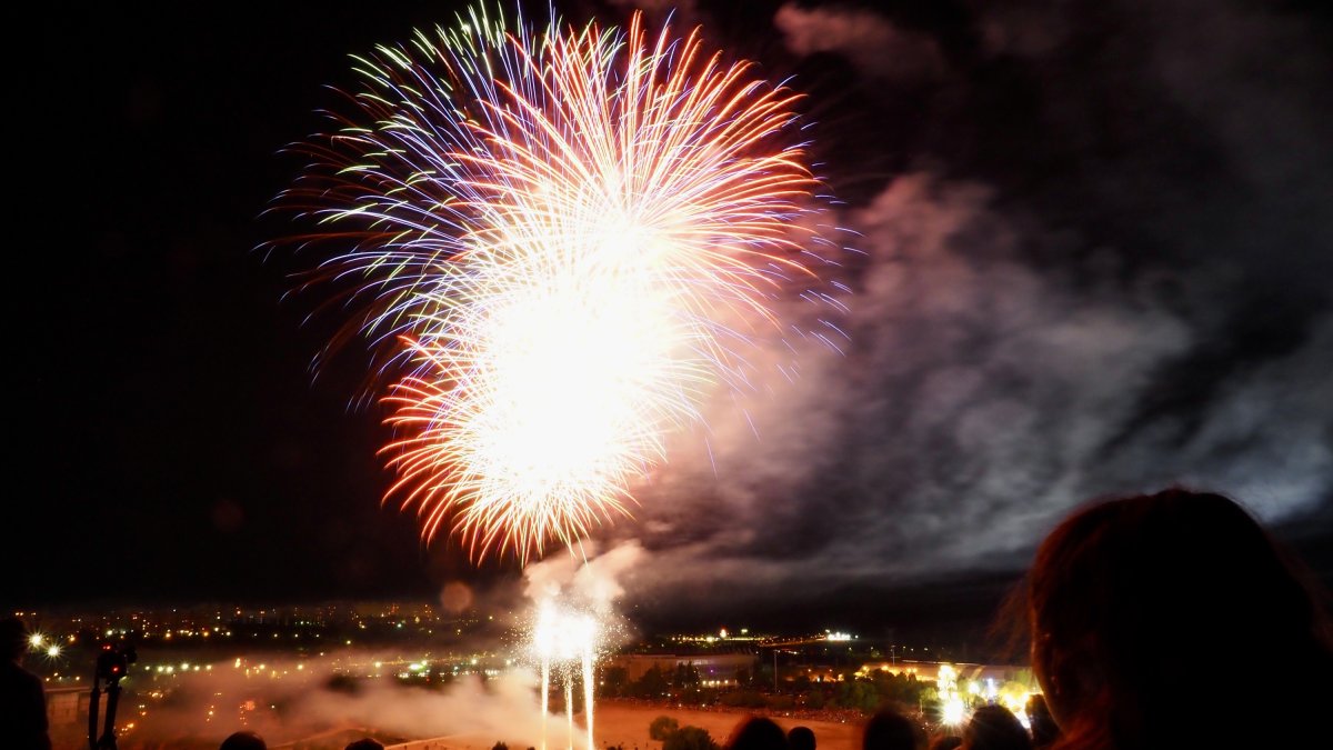 Fuegos artificiales en Valladolid.- PHOTOGENIC / SERGIO BORJA