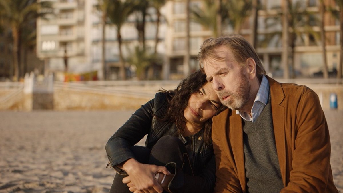 Un fotograma de 'Nieva en Benidorm'