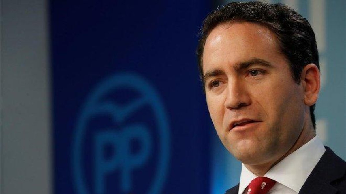 El secretario general del PP, Teodoro García Egea.-EL PERIÓDICO