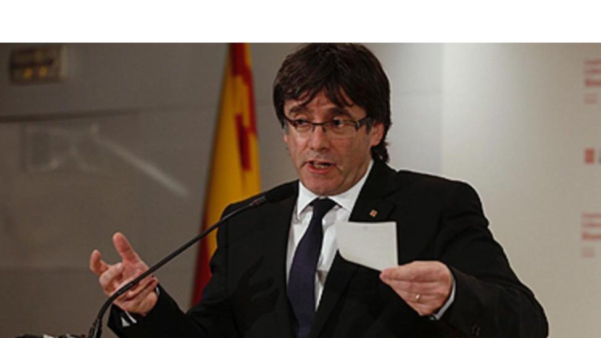 Puigdemont-EL PERIÓDICO / ARCHIVO