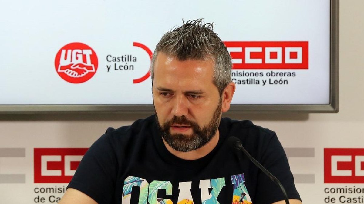 El secretario de Política Sindical, Industria y Empleo, Raúl Santa Eufemia, imagen de archivo-ICAL
