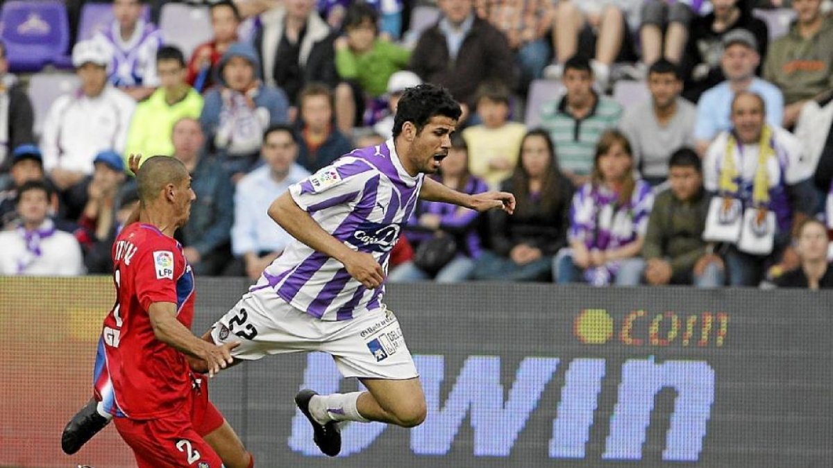 Costa en su etapa como blanquivioleta.-M. ÁLVAREZ
