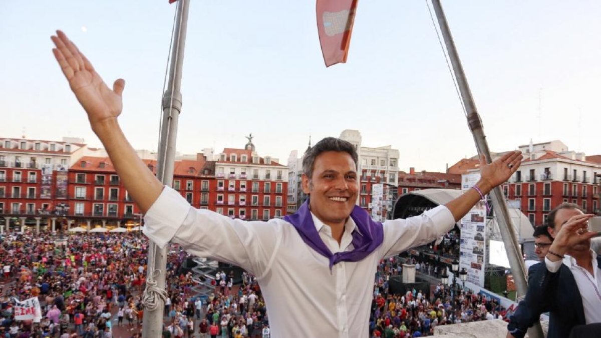 Roberto Enríquez, pregonero de las Fiestas de Valladolid.-ICAL