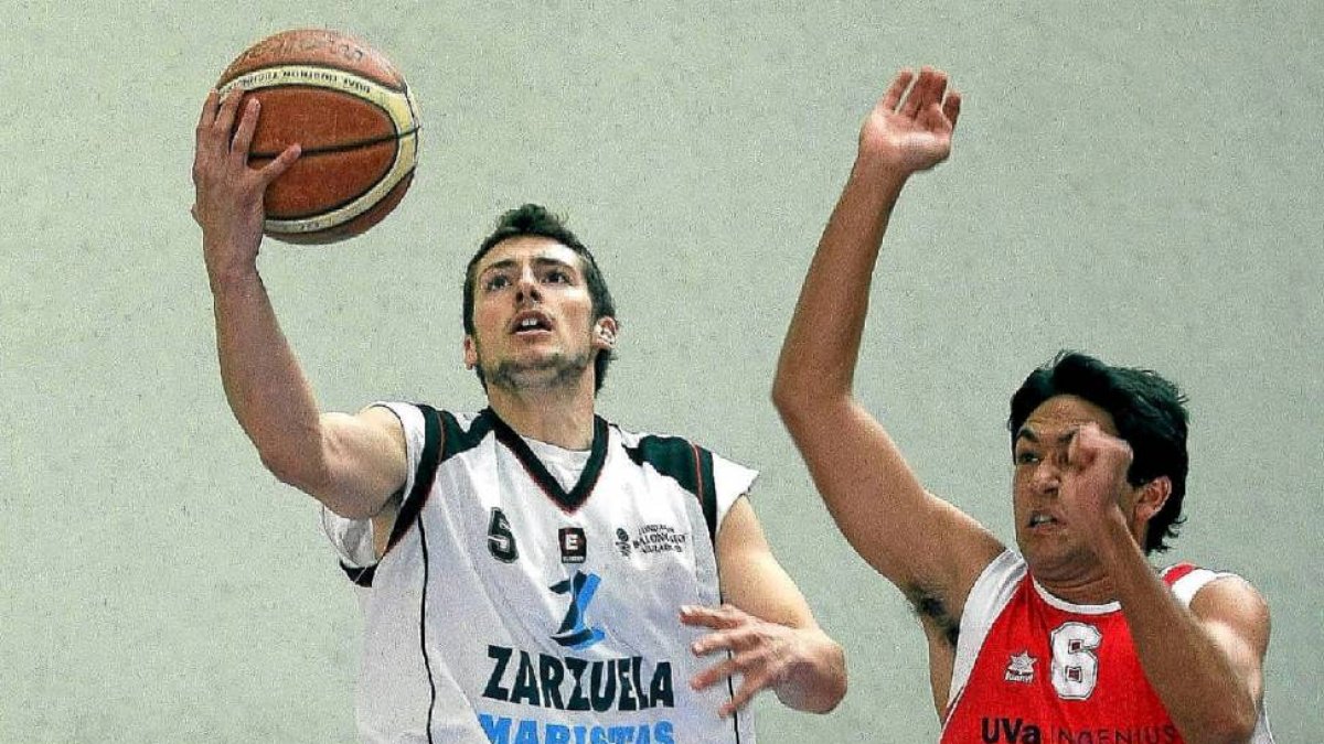 Turi Fernández, en la campaña 2008-09, en EBA con Maristas.-El Mundo