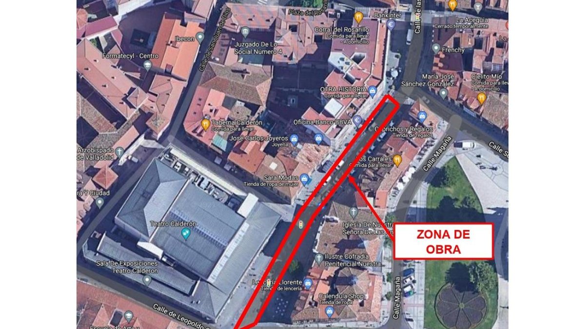 Corte fase 1 calle Angustias. - EM