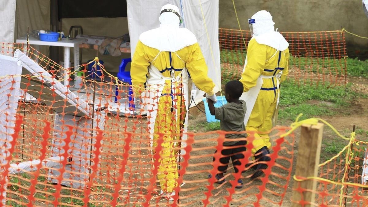 Ébola en el Congo.-AFP