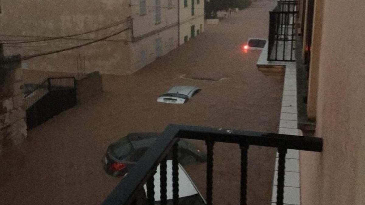 Paso de las inundaciones por Mallorca.-EUROPA PRESS