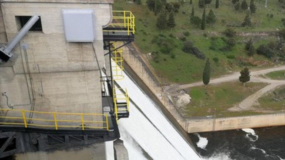 Embalse salmantino Santa Teresa, uno de los dieciocho propiedad del Estado que gestiona la Confederación Hidrográfica del Duero-ICAL