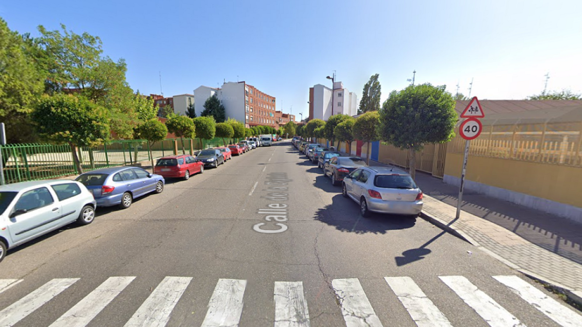 Calle Pingüino de Valladolid. / E.M.