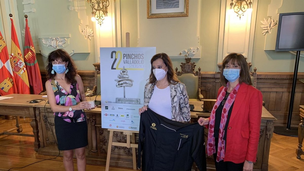 Presentación en el Ayuntamiento de Valladolid del Concurso Provincial de Pinchos. - EUROPA PRESS
