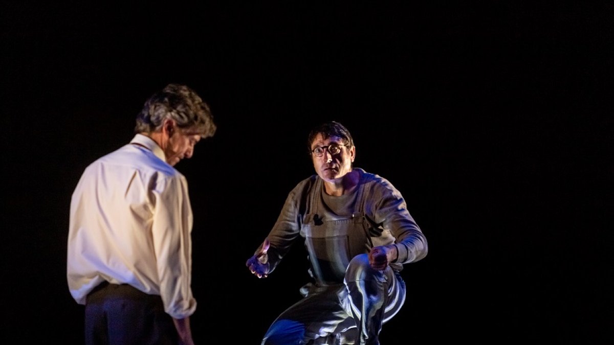 Carmelo Gómez en 'Las guerras de nuestros antepasados', junto a Miguel Hermoso. | PENTACIÓN