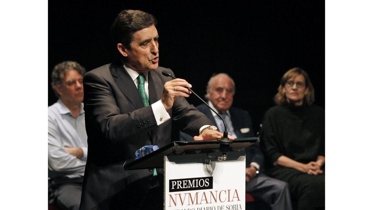 El presidente de Caja Rural de Soria, Carlos Martínez Izquierdo.-MARIO TEJEDOR