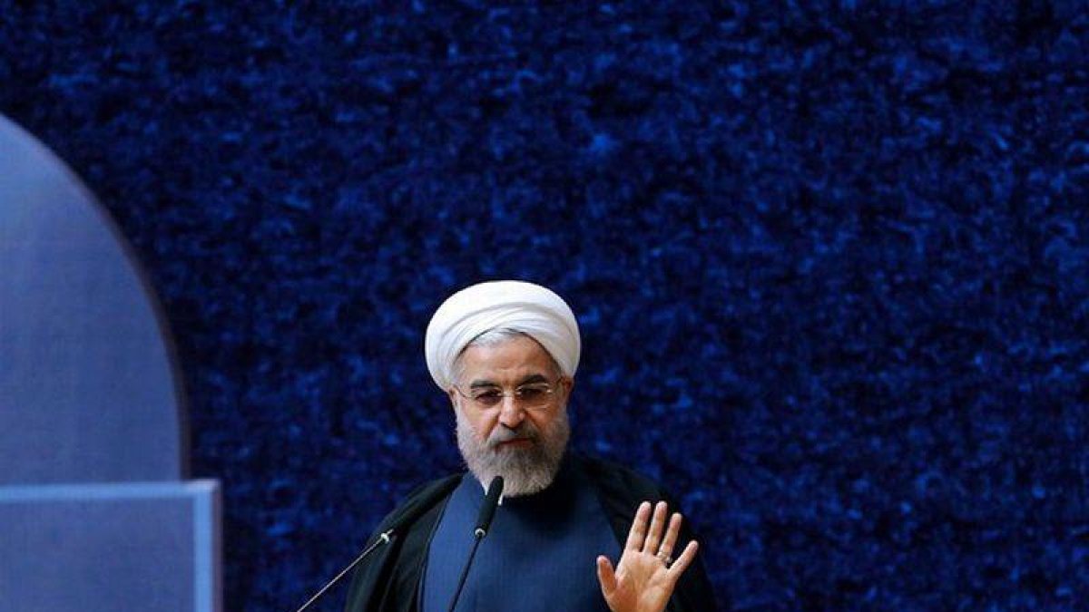 El presidente de Irán, Hassán Rouhani.-Foto: AFP