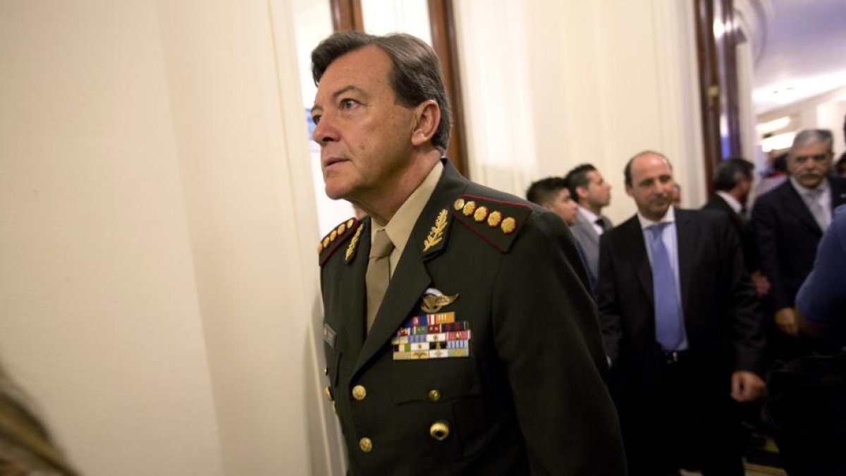 El general argentino César Milani.-RODRIGO ABD
