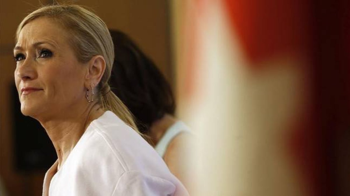 Cristina Cifuentes, presidenta de la Comunidad de Madrid.-EFE / KIKO HUESCA