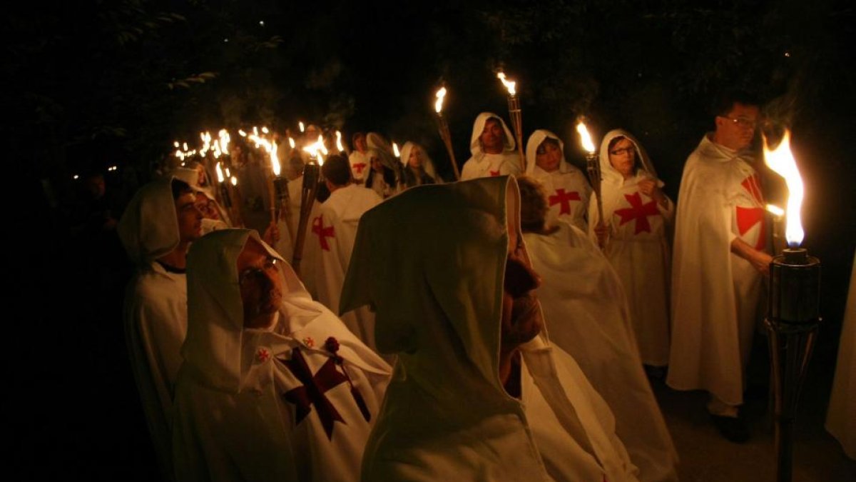 Celebración de la Noche Templaria de Ponferrada.-ICAL