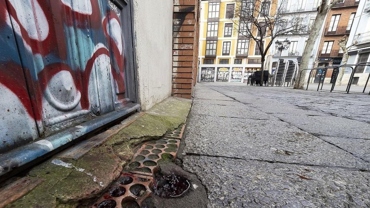 Imagen de la plaza de Cantarranas en el lugar en el que se produjo la agresión.-PABLO REQUEJO / PHOTOGENIC
