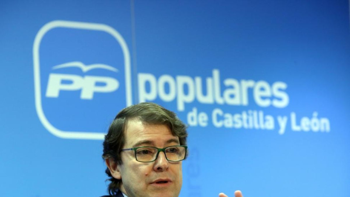 El presidente del PP en Castilla y León, Alfonso Fernández Mañueco-ICAL