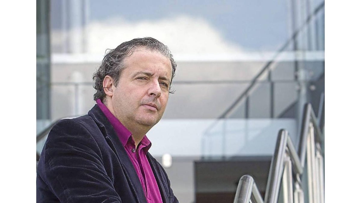 Juanjo Mena, en el Auditorio de Valladolid.-J. M. Lostau