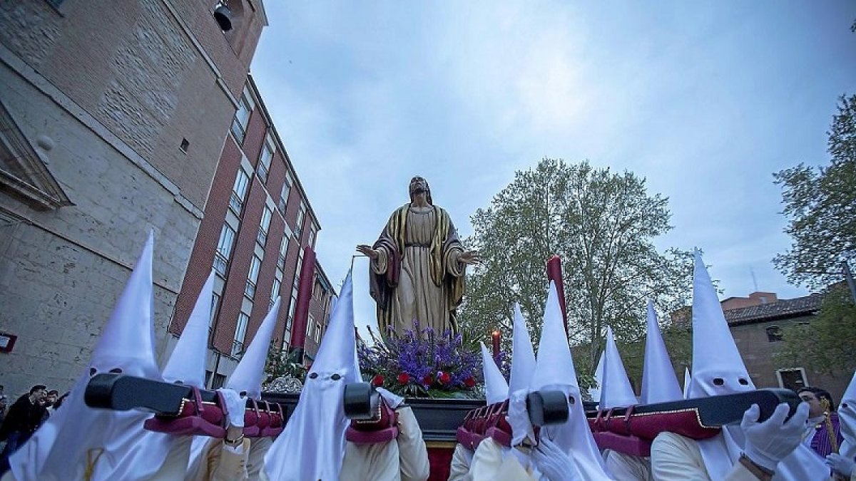 `Jesús de la Esperanza´ portado a hombros en una imagen de archivo. - JOSE C. CASTILLO