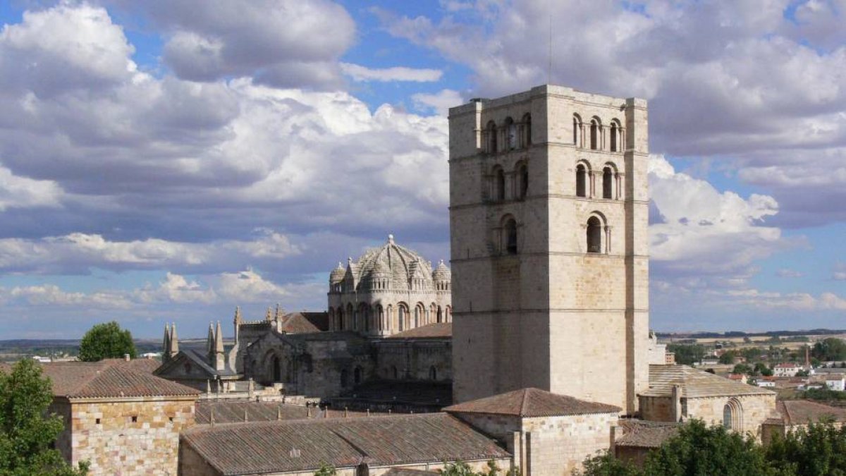 Vista de la catedral de Zamora-El Mundo