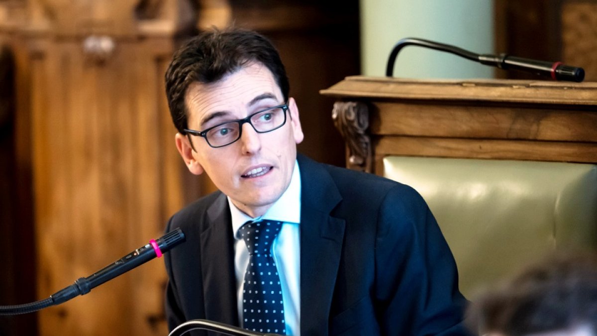 El concejal de Planificación y Recursos del Ayuntamiento de Valladolid, Pedro Herrero, en una imagen de archivo. ICAL