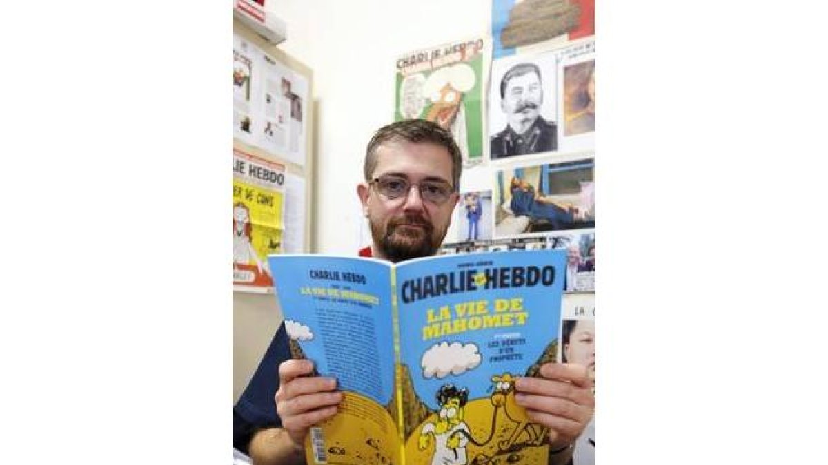 Stéphane Charbonnier, alias 'Charb', fallecido en el atentado contra 'Charlie Hebdo'.-Foto: FRANÇOIS GUILLOT/ AFP