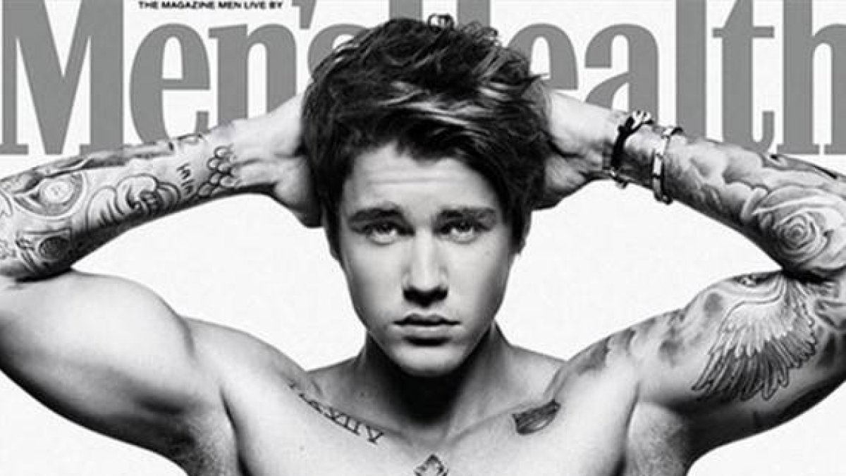 Portada de 'Men's Health' de Justin Bieber-