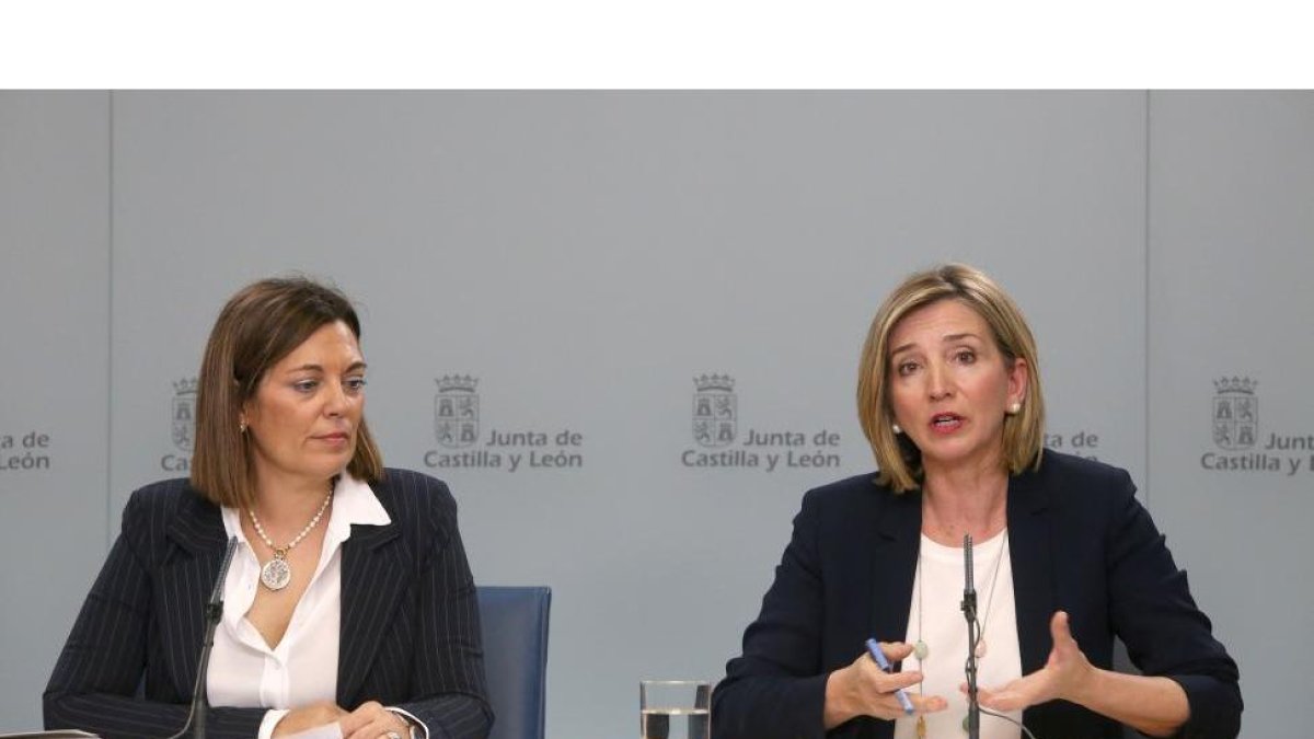 Milagros Marcos y Alicia García.-ICAL