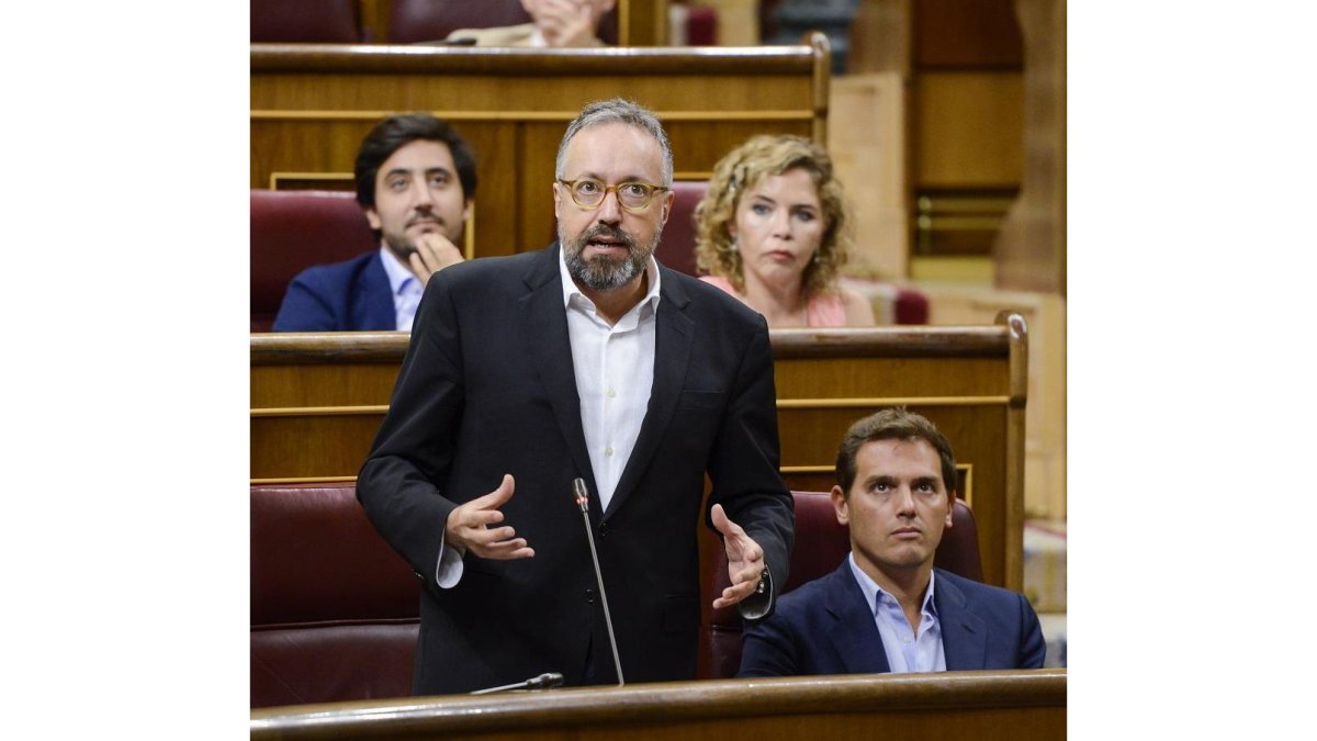 Juan Carlos Girauta y Albert Rivera-BERNARDO DÍAZ