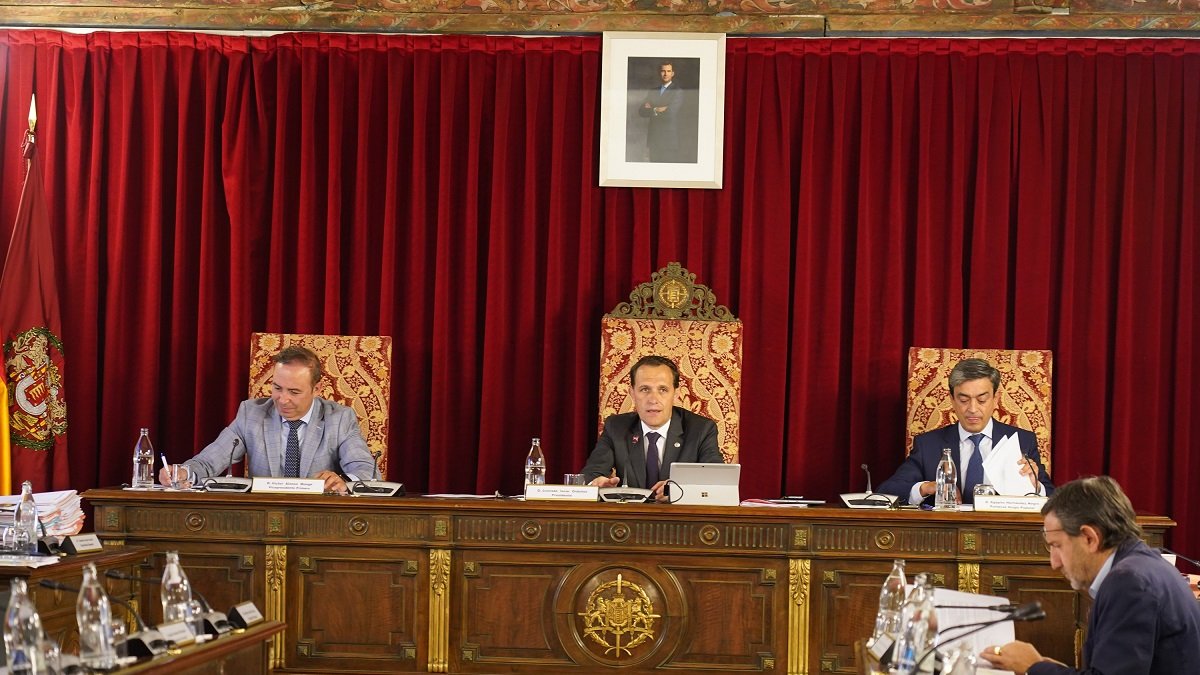 Valladolid. 29/7/2022. Pleno del mes de julio. FOTO/DPV/Miguel Ángel Santos