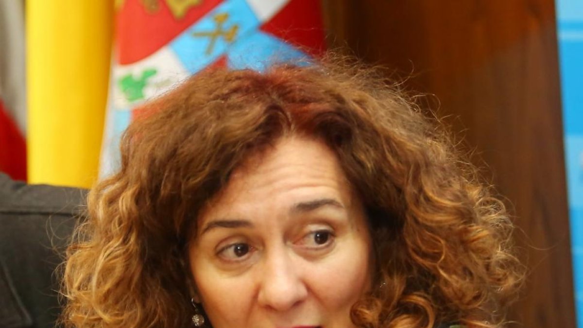 La alcaldesa de Ponferrada, Gloria Fernández Merayo.-ICAL