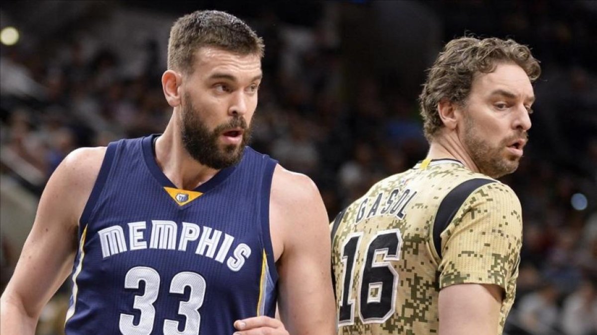 Nuevo duelo entre los hermanos Gasol en la NBA.-