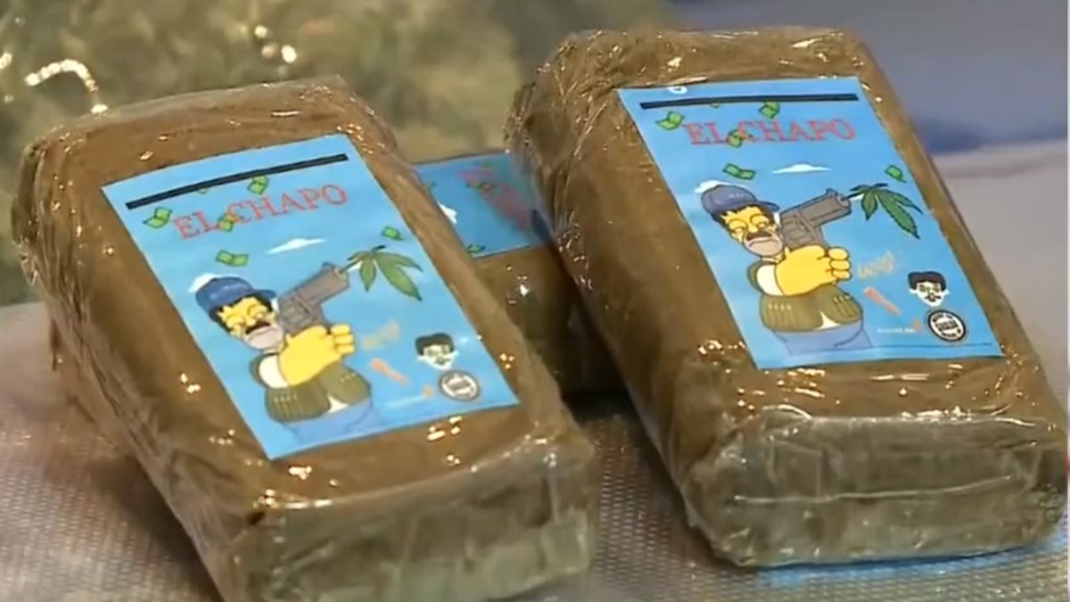 Droga etiquetada con la marca 'El Chapo'.-LA 8 VALLADOLID