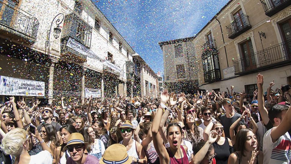 La plaza del Trigo de Aranda volverá a ser uno de los escenarios calientes del festival.-SONORAMA-JACOBO REVENGA