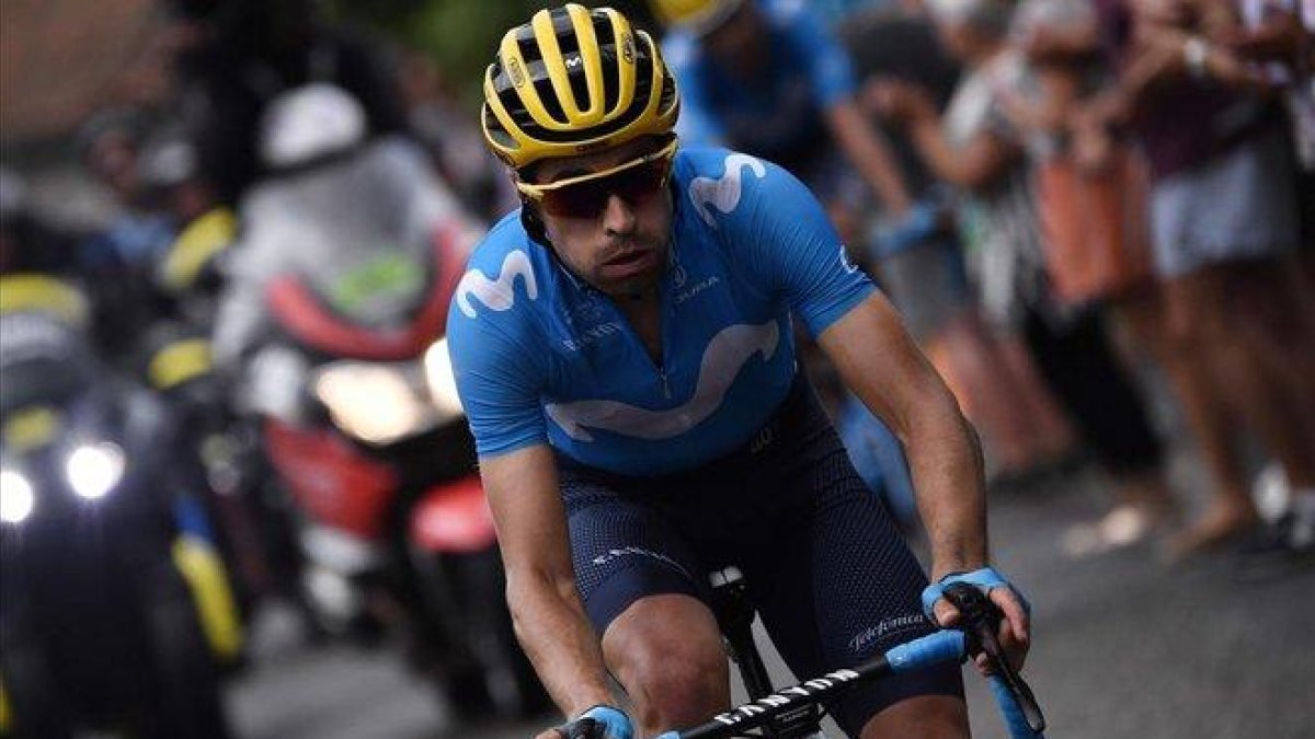 Mikel Landa, durante el Tour.-MARCO BERTORELLO / AFP