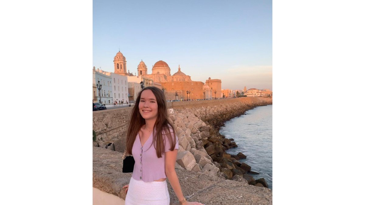 Clara Lucas Martínez, la alumna con mejor nota en la EBAU de Valladolid.- E.M.