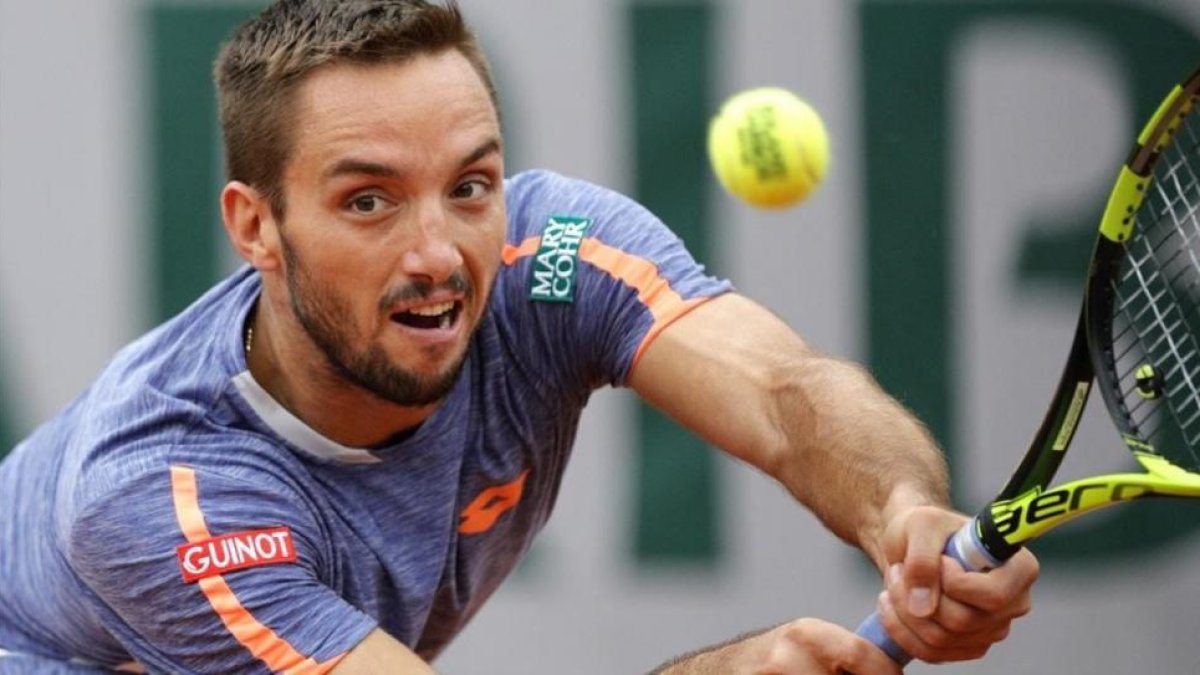 El serbio Viktor Troicki.-AP / CHRISTOPHE ENA