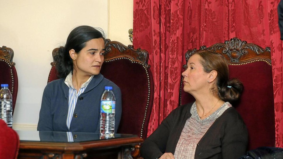 Triana Martínez y Montserrat González, en una imagen de archivo-ICAL