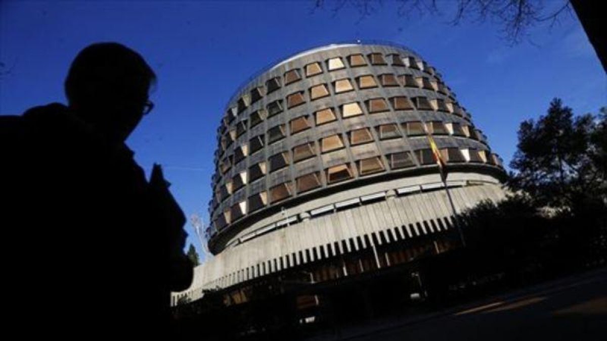 La sede del Tribunal Constitucional, en Madrid-AGUSTÍN CATALÁN