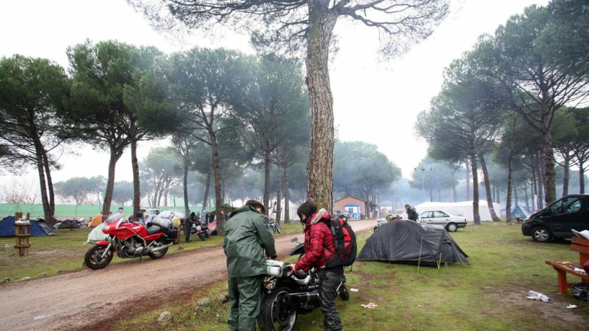 Concentración 'Motauros', en Tordesillas (Valladolid)-Ical