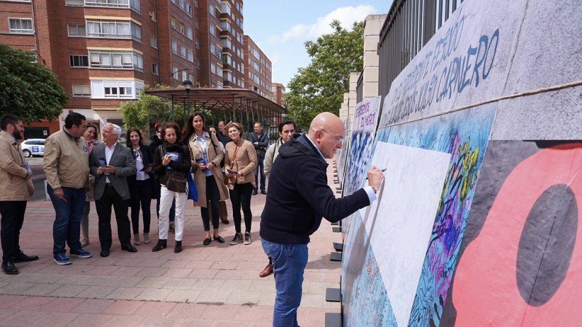 Jesús Julio Carnero, candidato del PP a la Alcaldía de Valladolid. ICAL