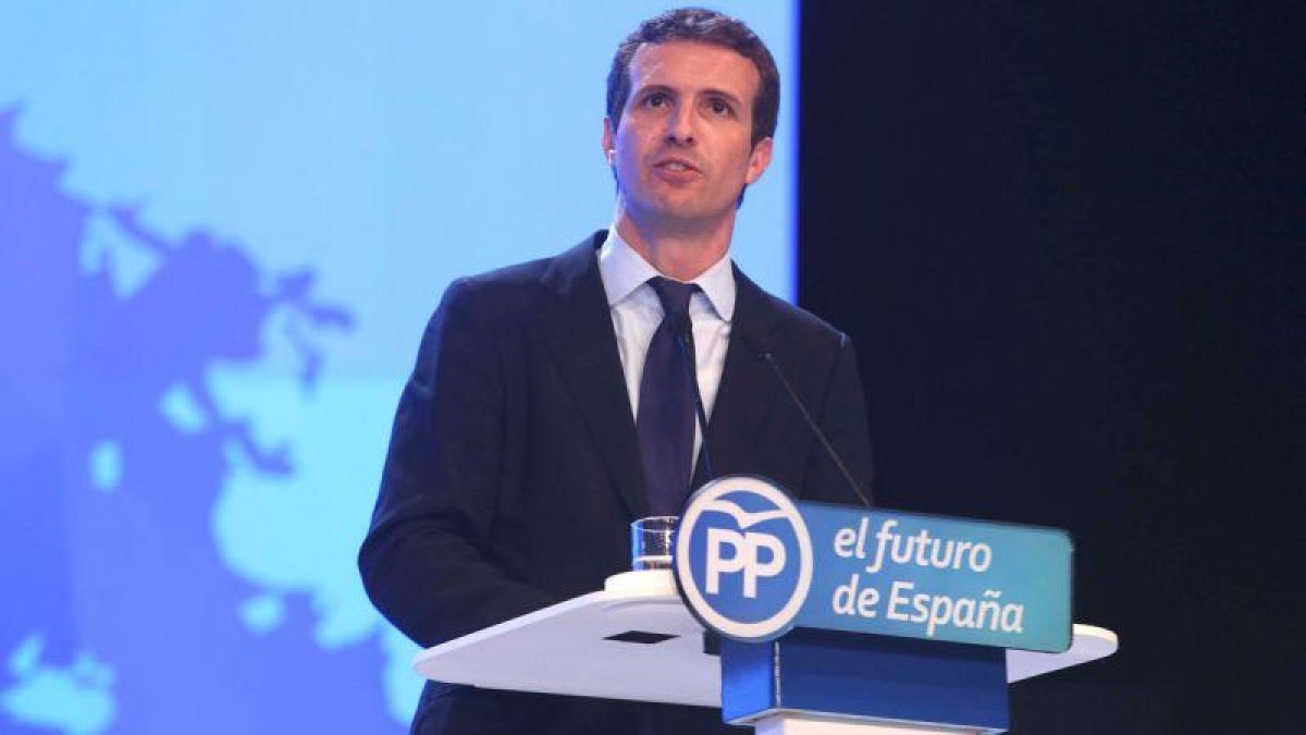 La jueza eleva al Supremo el caso Máster de Pablo Casado.-DAVID CASTRO